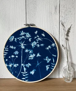 8 inch Spring Garden Hoop — Far Mountain Studio