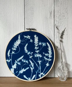 8 inch Wildflower Love Hoop — Far Mountain Studio