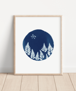 Woodland Circle Fine Art Print — Far Mountain Studio