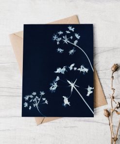 Delicate Breeze Greeting Card — Far Mountain Studio