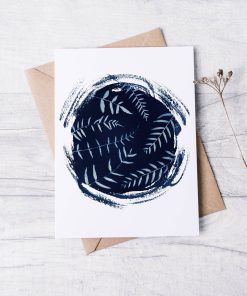 Pepper Tree Spiral Greeting Card — Far Mountain Studio